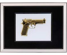 Kare 61576 B07HL2YNSM Cadre Miroir DorÃ© 80 x 60 cm