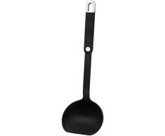 FACKELMANN 24038 Louche 29 cm Louche avec Poignée Pratique, Louche avec Partie Fonctionnel en Plastique pour Pot et Poêles Passe au lave-vaisselle Quantité : 1 pièce