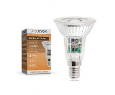 SEBSONÂ® Ampoule LED E14 5W (remplace 35W), 420lm, 36Â°, Blanc chaud
