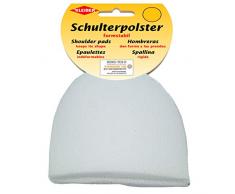 Kleiber 9.5 x 9 x 3.3 cm Coussin épaule/vêtement, Blanc Satin