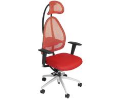 Topstar J170TS01 Open Art 10 Chaise de Bureau Rouge 50 x 48 x 144 cm