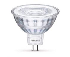 Philips ampoule LED GU5.3 5W Equivalent 35W Blanc chaud (2700 Kelvin), 345 Lumens, Réflecteur