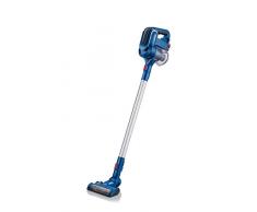 Severin HV 7158, Aspirateur Balai et de Table (avec Brosse Ãlectrique, Accu Li-Ions 22,2V, S´SPECIAL carPET & carpets Li 30) Bleu/Rouge