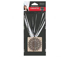 douceur dintérieur embrasse aimantee l 43x6x6cm mdf deva noir