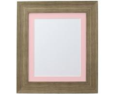 FRAMES BY POST Hygge Bear Creek Affiche de Photo Cadre, Plastique, Bear Creek Brown, 40 x 40 cm Image Size 12 x 12 inches