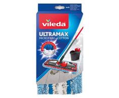 Vileda - Housse Micro & Coton pour Balai à Plat - Ultramax