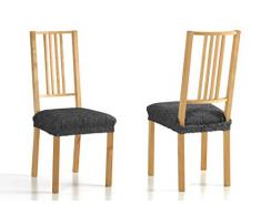 Martina Home Housse de Chaise ASIENTO Anthracite