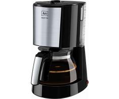Melitta CafetiÃ¨re Ã Filtre avec Verseuse en Verre, SÃ©lecteur dArÃ´me, Enjoy Top, Noir/Acier BrossÃ©, 1017-04