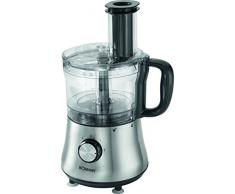 Bomann KM 1382 CB Robot de cuisine universel avec 1,5 L Blender, boîtier en acier inoxydable, inox