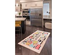 Mon Desire Tapis de Protection, Multicolore, 80 x 150