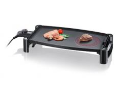 Severin KG 2388 Gril de Table (2.200 Watt, avec Ãlément Hotzone) Noir