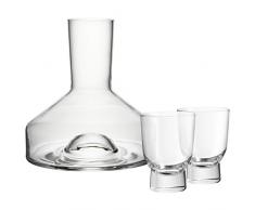 WMF 917539990Â taverno DÃ©canteur Carafe avec 2Â Verres, Transparent, 31Â x 21,5Â x 21,2Â cm, 3Â unitÃ©s
