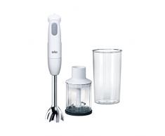 Braun MQ120 Pesto Mixeur plongeant Gris/Blanc 450 W