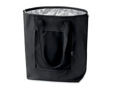 eBuyGB 1205203 Sac isotherme pliable en polyester Noir 25 l