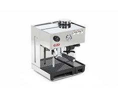Lelit PL042EM Anita, Machine à Expresso Semi-Professionnelle-Moulin a Intégré-Café Espresso, Cappuccino et Dosettes en Papier, 1000 W, 2.7 liters, Acier Inoxydable