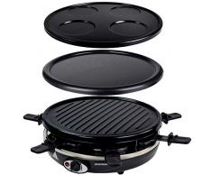 Syntrox Germany Basel Appareil à raclette 4 en 1 pour 6 personnes