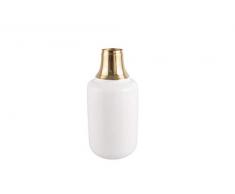 pt, Living PT3366WH Vases, Fer/Ã©mail, Blanc, D 14 cm
