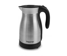 SUNTEC Bouilloire thermos WAK-8489 thermo [2 en 1 : Bouilloire + thermos (1,7 l), longue accumulation de chaleur (jusquâÃ 4 h > 68Â°C), mÃ©canisme anti-goutte, max. 2400 W]