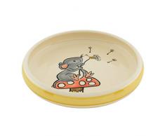 Kuhn Rikon 39524 Assiette Enfant Souris 18cm, Multicolores