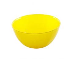 Bohemia Cristal 093Â 012Â 016Â Play of Colors Lot de 2Â Bols Env. DiamÃ¨tre 210Â mm en Verre sodocalcique Jaune Bol, Verre, 10.3Â x 21Â x 10.3Â cm