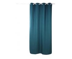 Linder 978/85/375FR/140x240 Uni Rideau Occultant Polyester Vert Pétrole 140 x 240 cm