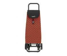 GARMOL Chariot de Courses 55L Orange/Noir