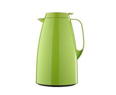 Emsa 508365 BASIC Pichet isotherme, fermeture Quick Tip, 100% hermétique, 1,5 L, vert clair