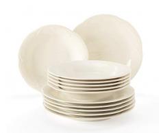 Seltmann Weiden 001.738254 Vaisselle, Porcelaine, crème, 32,3 x 32,3 x 23,5 cm
