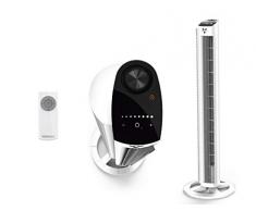 Vornado Tower L Ventilateur colonne avec télécommande Blanc 1020 m3/h