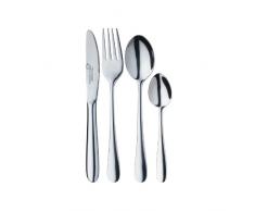 Kitchen Craft Master Class Lot de 4 couverts en inox