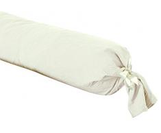 Vent du sud Taie de traversin Coton - Blanc (NacrÃ©) - 195x43 cm
