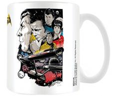 Star Trek MG24149 (Boldly Go) -50th Anniversary Mug, Multicolore