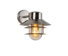 Lucide 11874/01/12 Applique Murale, Aluminium, 60 W, Chrome DÃ©poli