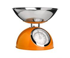 Premier Housewares 0807282 Balance de Cuisine Electronique avec Bol Acier Inoxydable Orange