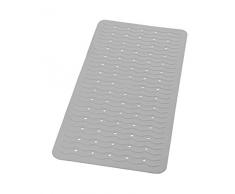 RIDDER Playa Tapis pour Baignoire, Rubber, Gris, 38 x 80 cm