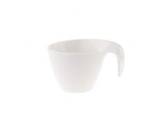 Villeroy & Boch Flow Tasse, 380 ml, Porcelaine Premium, Blanc