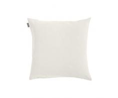 LINUM Annabell Housse de Coussin, Coton, Blanc, 40 x 40 cm