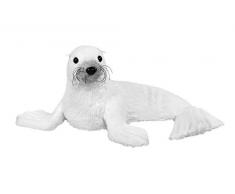 Comarco Sa Spot en Fourrure synthétique Blanche 55 x 32 x 35 cm