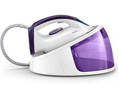 Philips gc6704/30Â presque Care conpact Centrale Vapeur, 1.3Â L, 2400Â W, Blanc/Violet