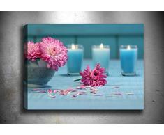 Bonamaison Peinture sur toile, multicolore, 30 x 40 cm - Conçu et fabriqué en Turquie