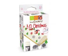 ScrapCooking Douilles Poches, INOX, Plastique apte au Contact Alimentaire