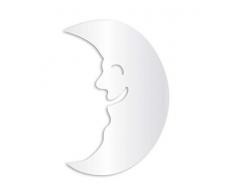 LÃnea Hogar Deco Luna Sticker Miroir 31 x 45 cm