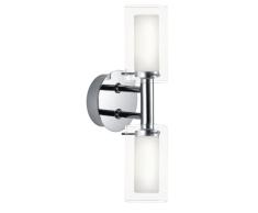 Eglo 88194 Applique murale, Acier, G9, Argent