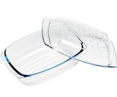 Inconnu 500Â° 535668 500GR Grill+Drop COCOTTE RE 4,1L, Verre, Nacre