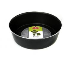 Ballarini Firenze Tourtière Ronde, Cortan, Noir, Diamètre 26 cm