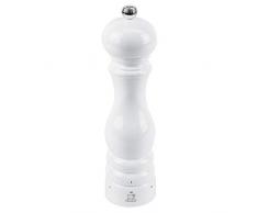 Peugeot Paris Moulin à sel uSelect-Bois laqué Blanc 6,7 x 6,7 x 30 cm