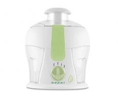 BEPER 90.313A Centrifugeuse 350W 2 vitesses avec récipient, 350 W, Blanc/Vert