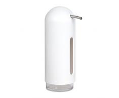 UMBRA Penguin Soap Pump. Pompe Ã savon Penguin. Distributeur de savon de cuisine ou salle de bain. Coloris blanc mat.