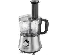 Clatronic Km 3646 Robot de cuisine universel avec 1,5 L Blender, edelstahlgehäuse, inox