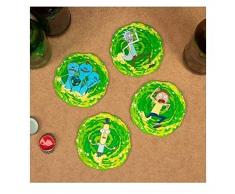 Paladone Rick and Morty Dessous de Verre 3D